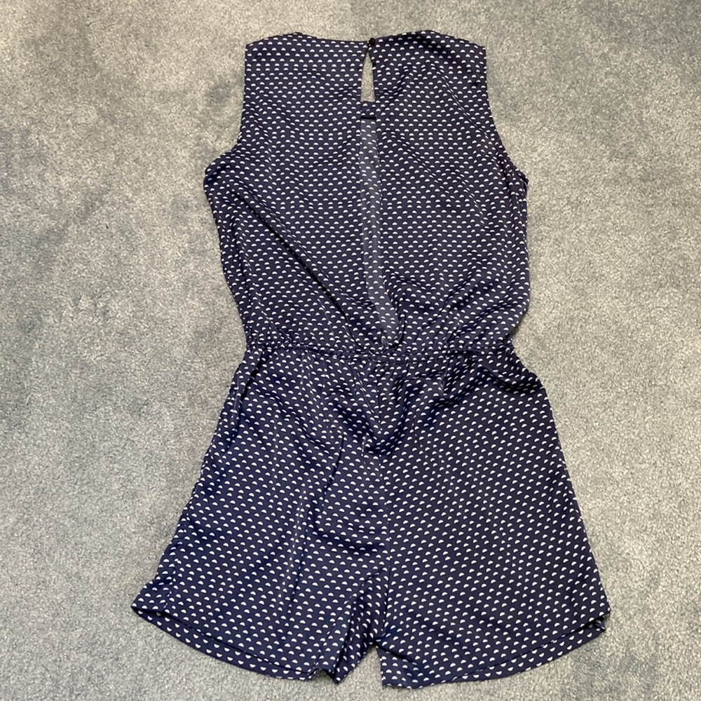 Open back romper